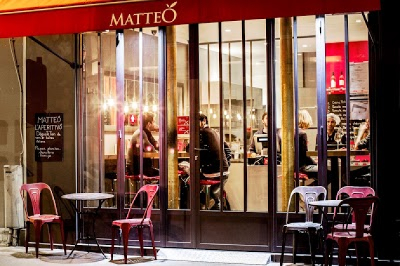 Le restaurant Matteo Pizza Paris 8 Madeleine