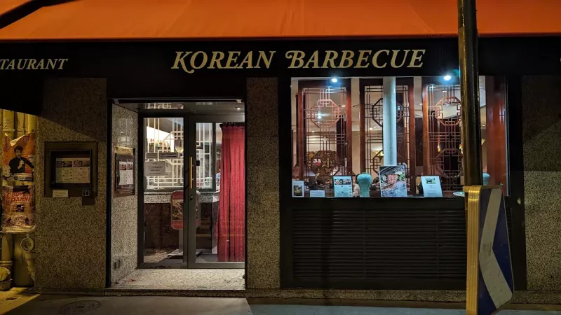 Le restaurant Korean Barbecue Montparnasse