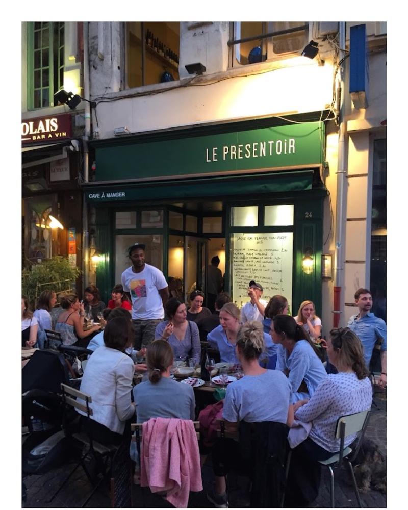Le restaurant Le Presentoir
