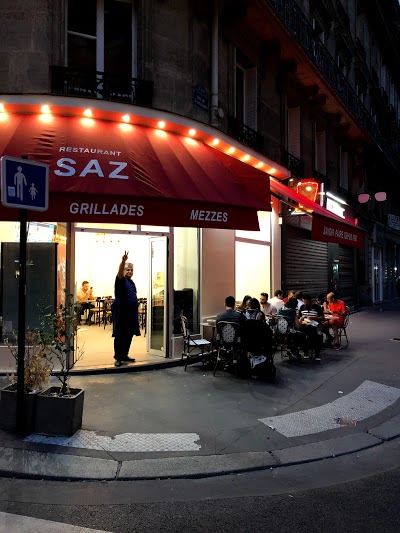 Le restaurant Saz